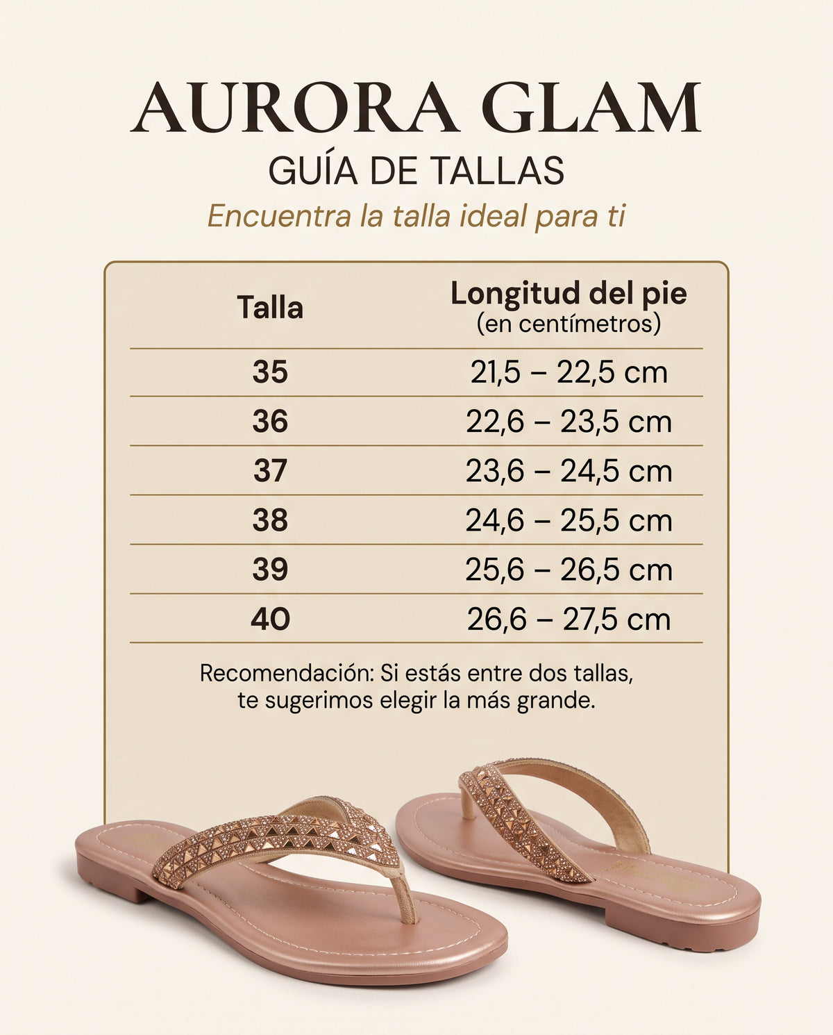 Aurora Glam Sandalia